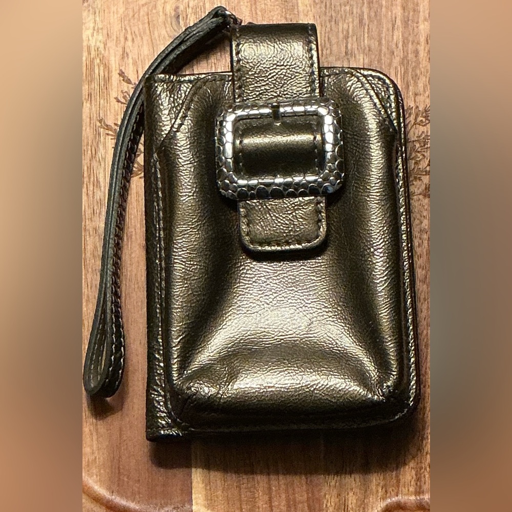 Brighton Metallic Gold Wristlet